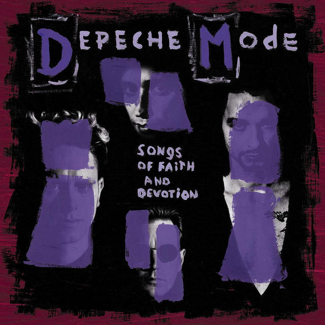 Depeche Mode SONGS OF FAITH AND DEVOTION Album Cover
