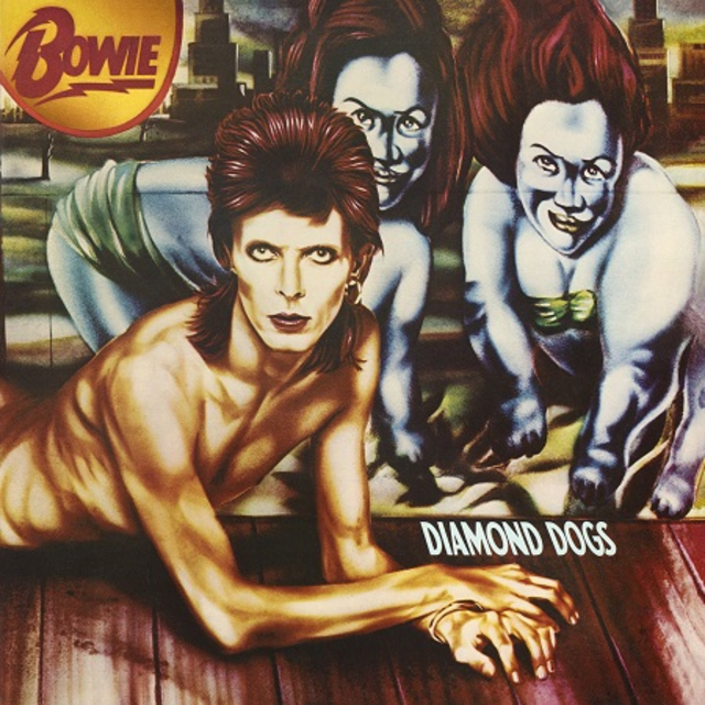 David Bowie DIAMOND DOGS Album Cover