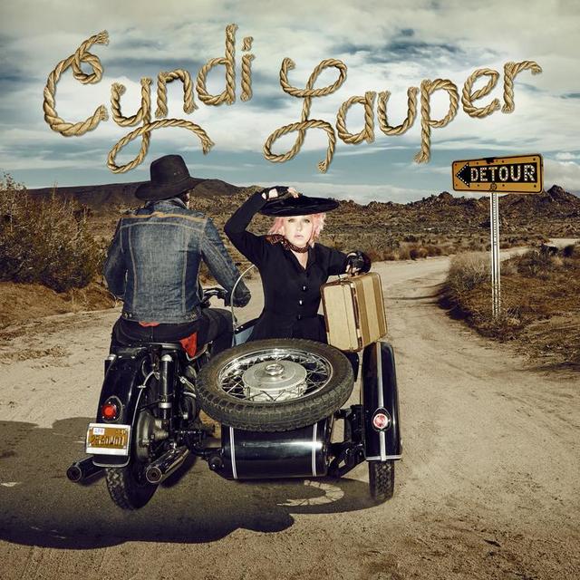Cyndi Lauper DETOUR Album Cover