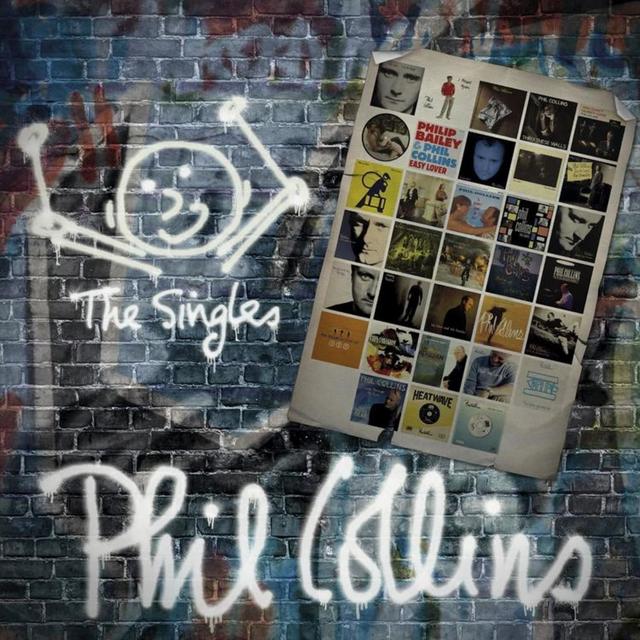 Phil Collins SINGLES Album Cover