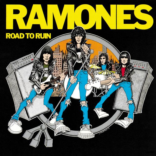 The Ramones ROAD TO RUIN Cover